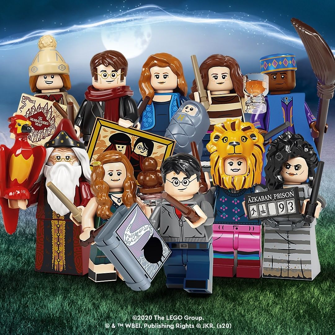 19X Kind Spielzeuge Potter Minifiguren Harry Hogwarts Founder Fit Lego Bausteine 