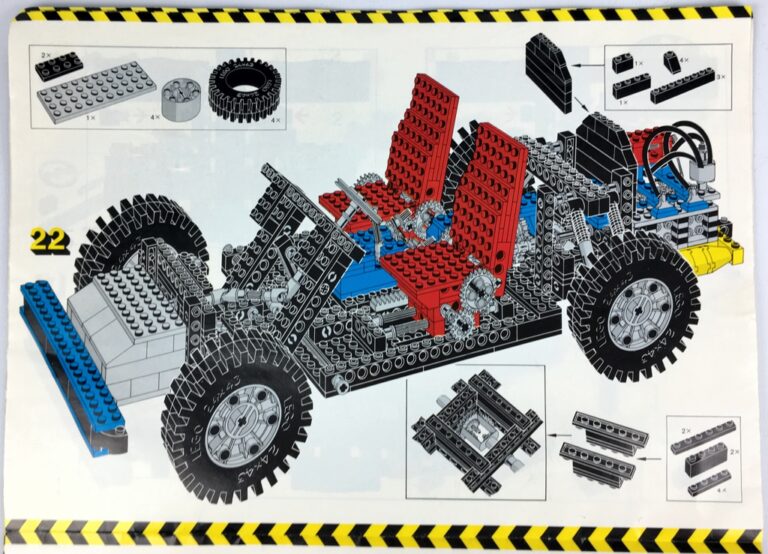 LEGO Technic 8860 Auto Chassis aus dem Jahre 1980 im Classic Review ...