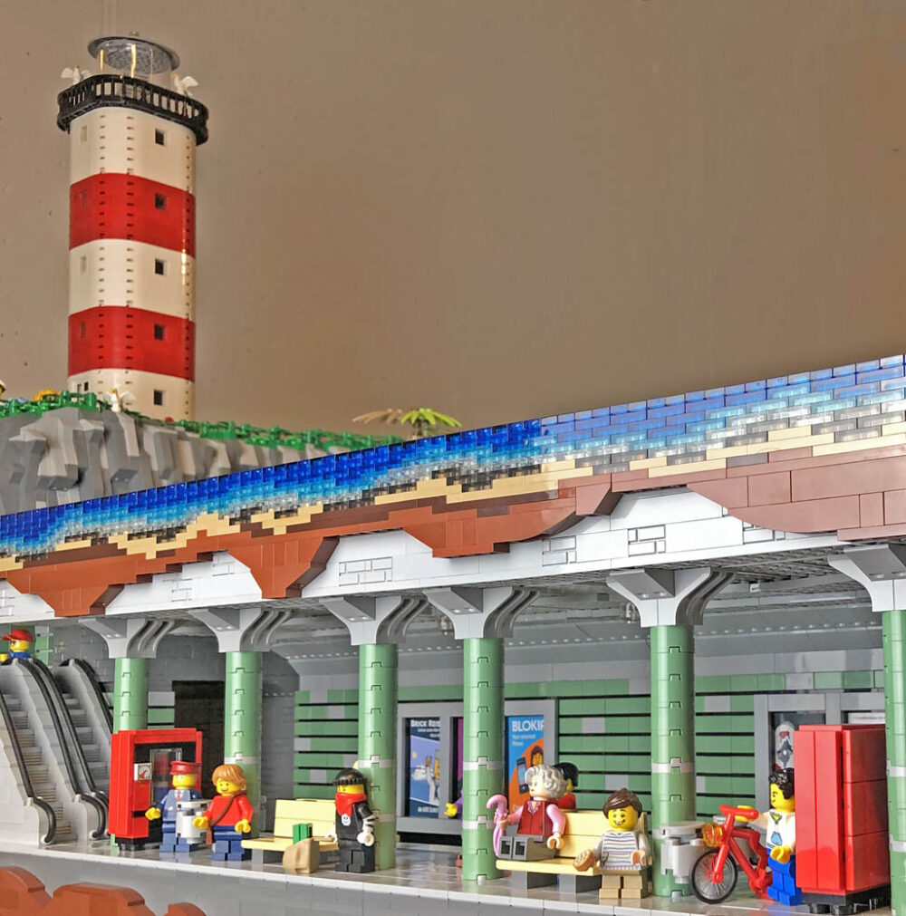 U-Bahn LEGO World Stein auf Stein Stadt
