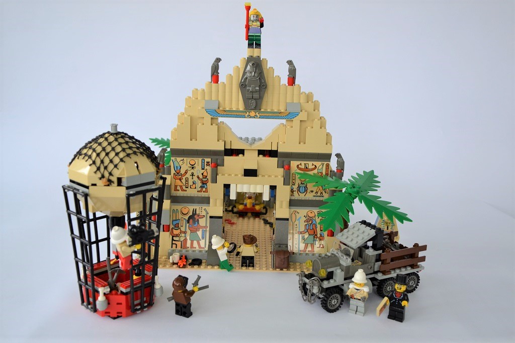 spise Duftende kugle LEGO Adventurers 5988 Der Schatz des Pharaonentempels im Classic Review |  zusammengebaut
