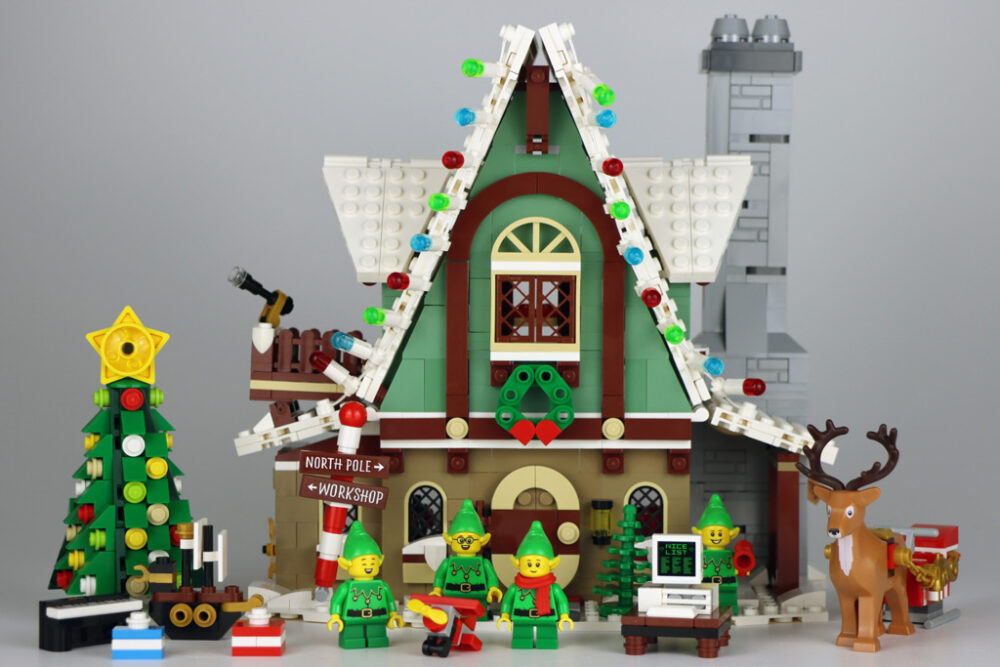 LEGO® 10275 Icons Elfen-Klubhaus Weihnachts-Bauset 
