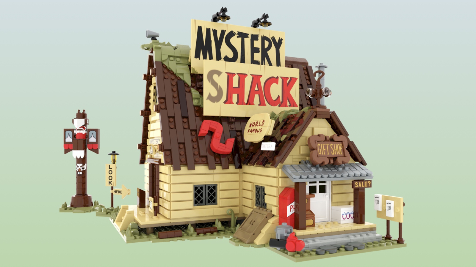 LEGO Ideas Gravity Falls: The Mystery Shack
