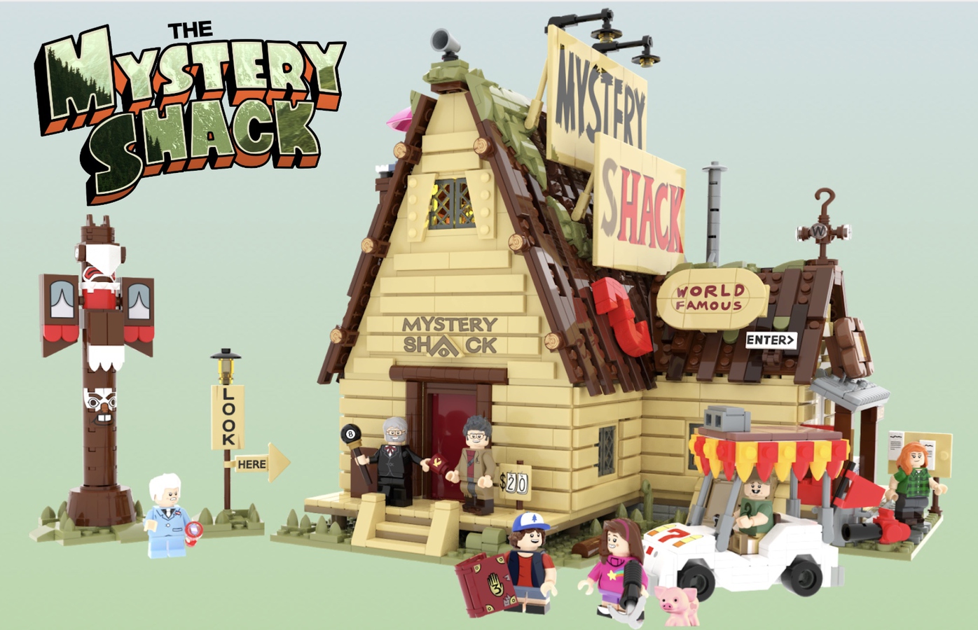 LEGO Ideas Gravity Falls: The Mystery Shack