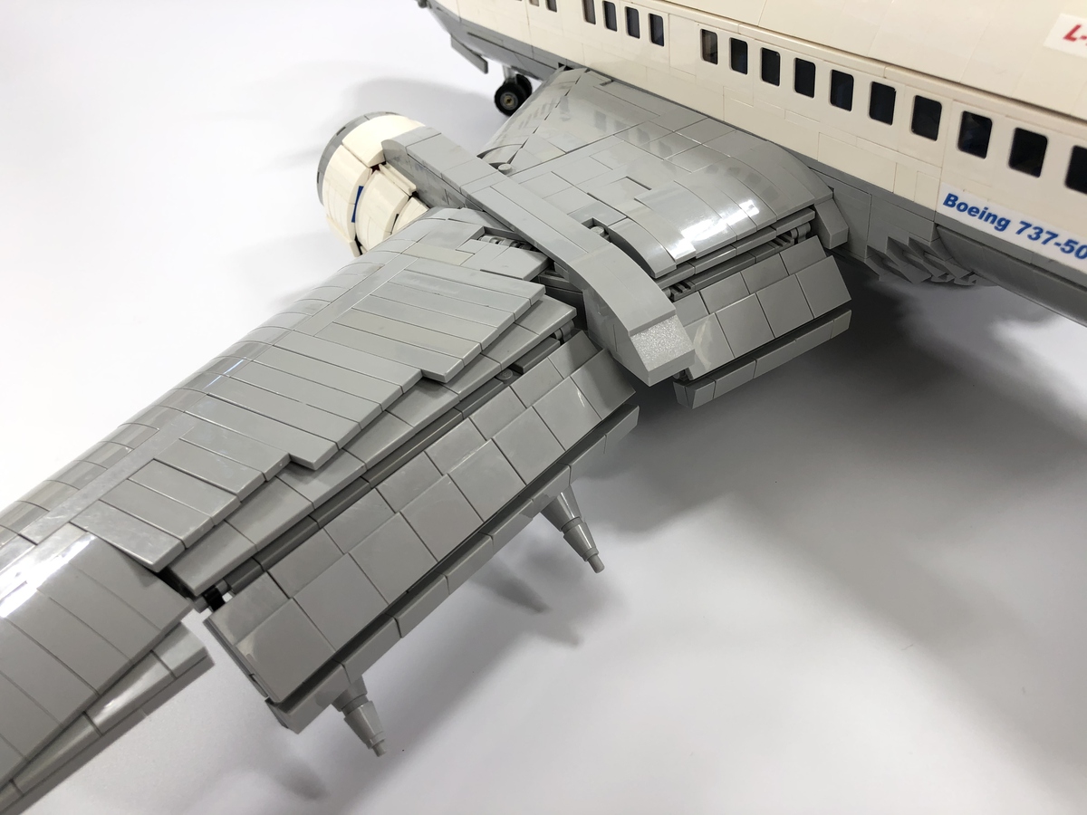 LEGO Ideas Boeing 737 Passenger Plane BigPlanes-Customs Flügel