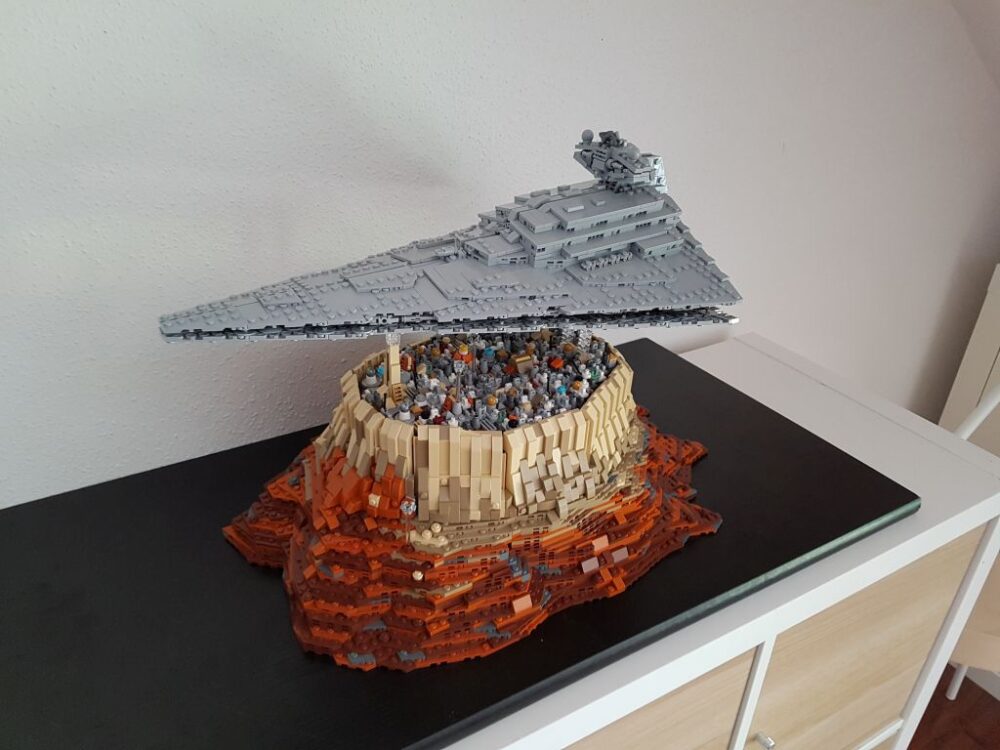 LEGO Star Wars MOC The Empire over Jedha City von onecase