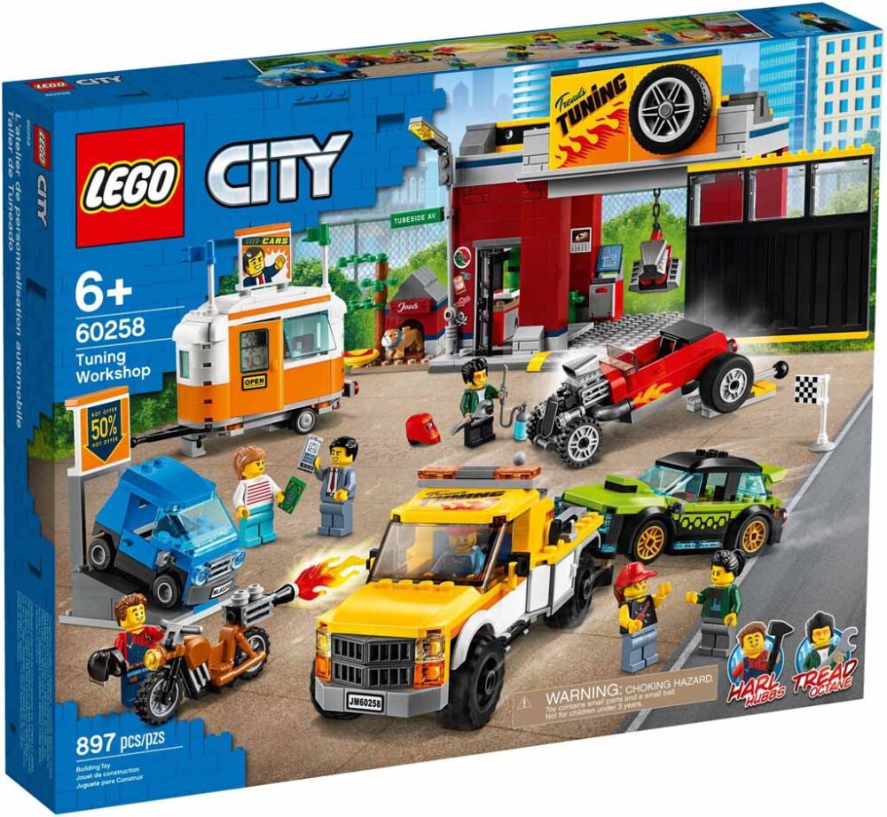 LEGO City 60258 Tuning-Werkstatt