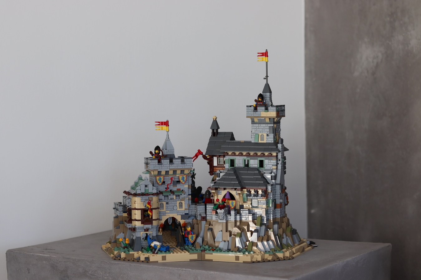 LEGO Burg mit vielen Details