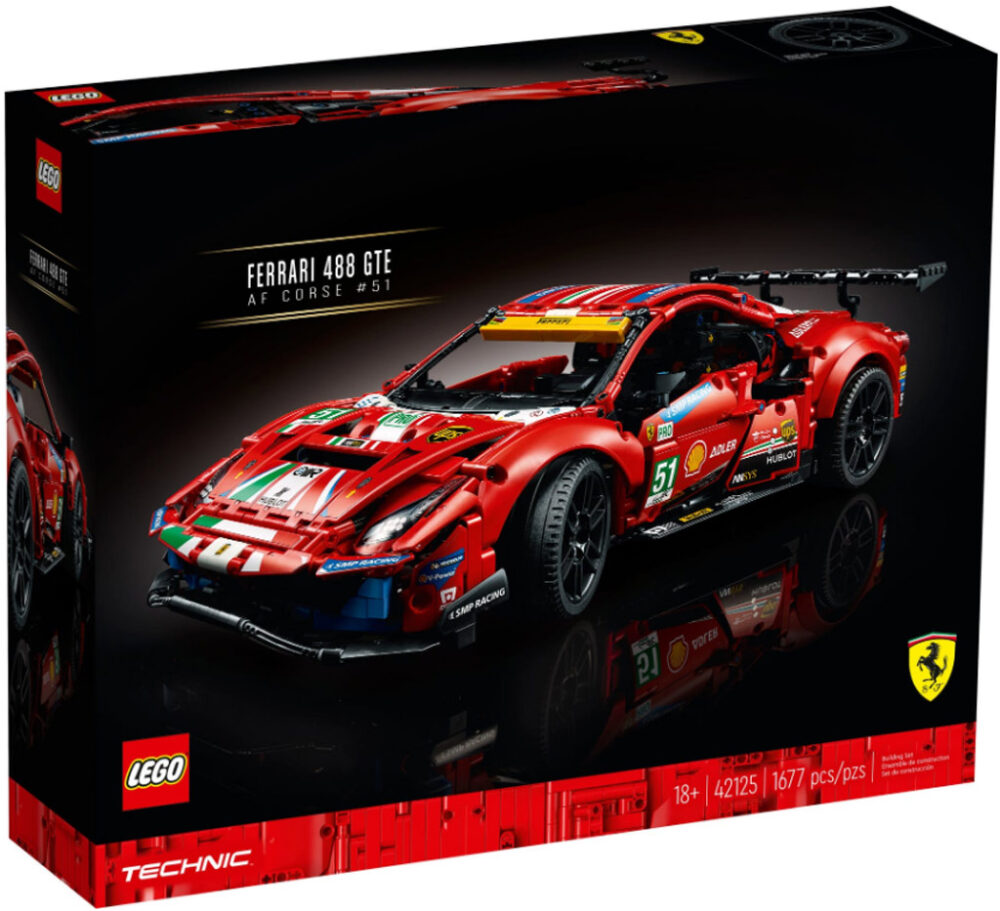 LEGO Technic 42125 Ferrari 488 GTE "AF Corse #51" 2021
