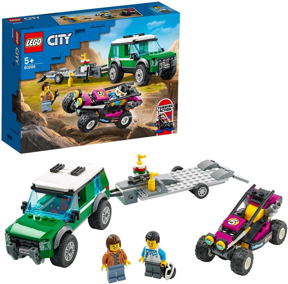 LEGO City Rennbuggy-Transporter