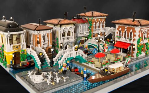 Hinweis: Dies ist das gesamte LEGO Venedig-Layout von Bricky_Brick!
