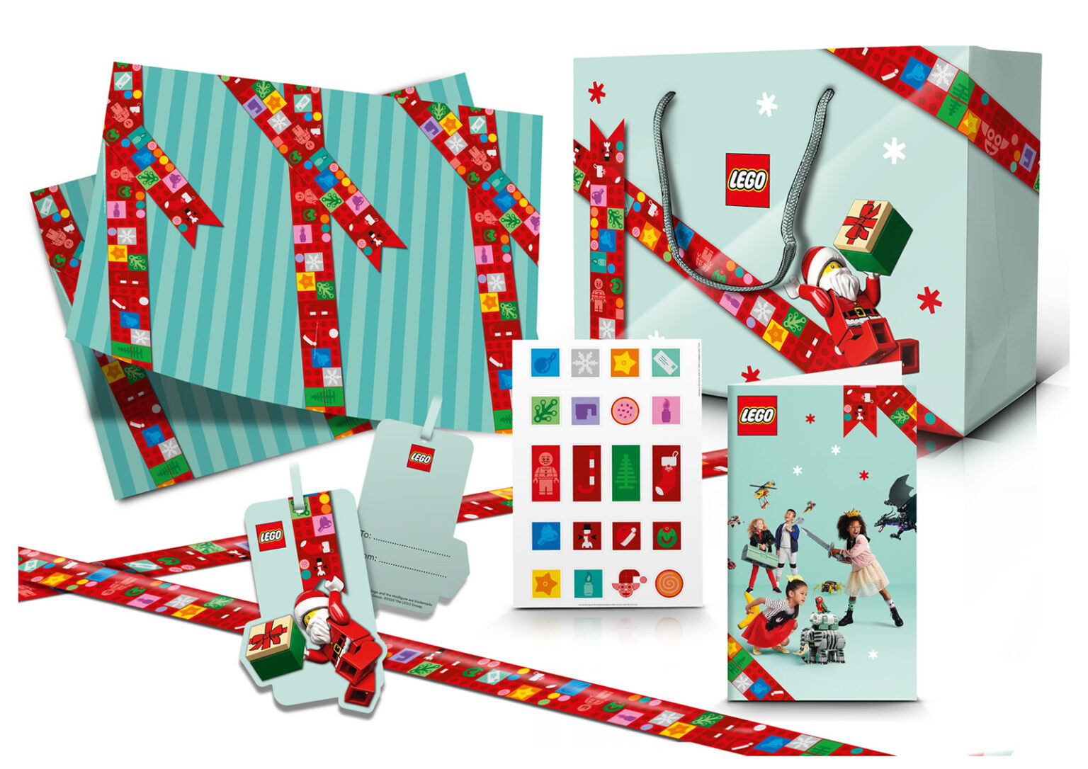 LEGO Online Shop Holiday Gift Set neue GratisBeigabe zusammengebaut