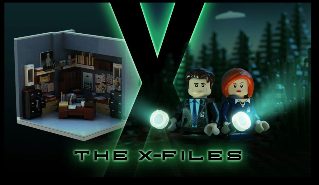 LEGO Ideas Entwurf X-Files Brent Waller