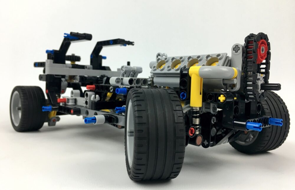 LEGO Technic 42111 Dom's Dodge Charger im Review - zusammengebaut