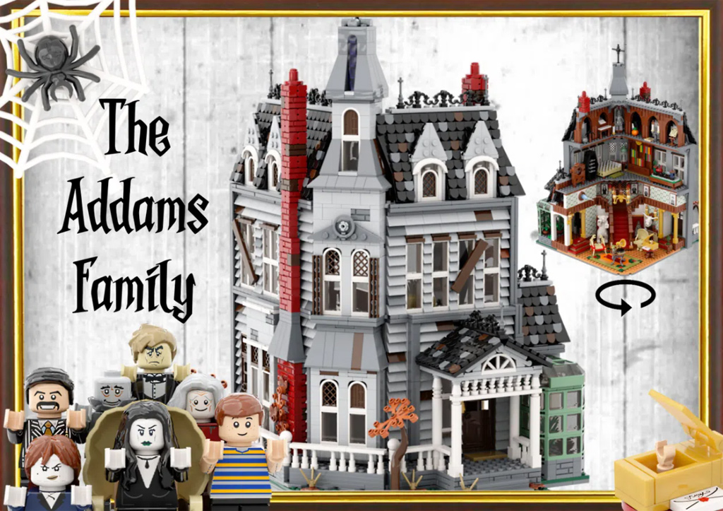 LEGO Ideas The Addams Family Mystery Mansion