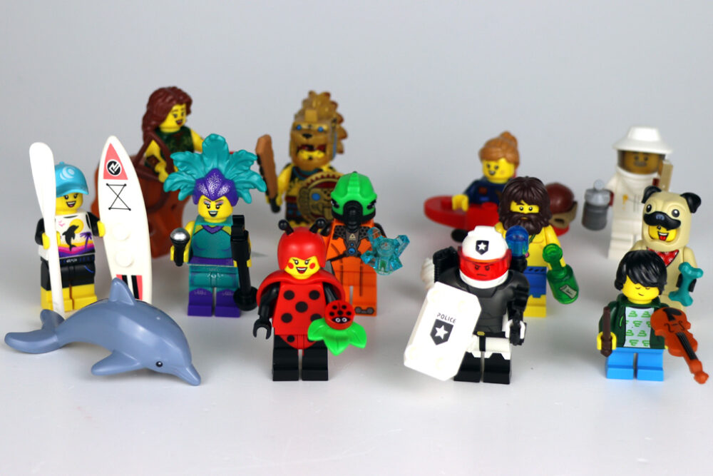 Lego Minifiguren Figuren Ständer 