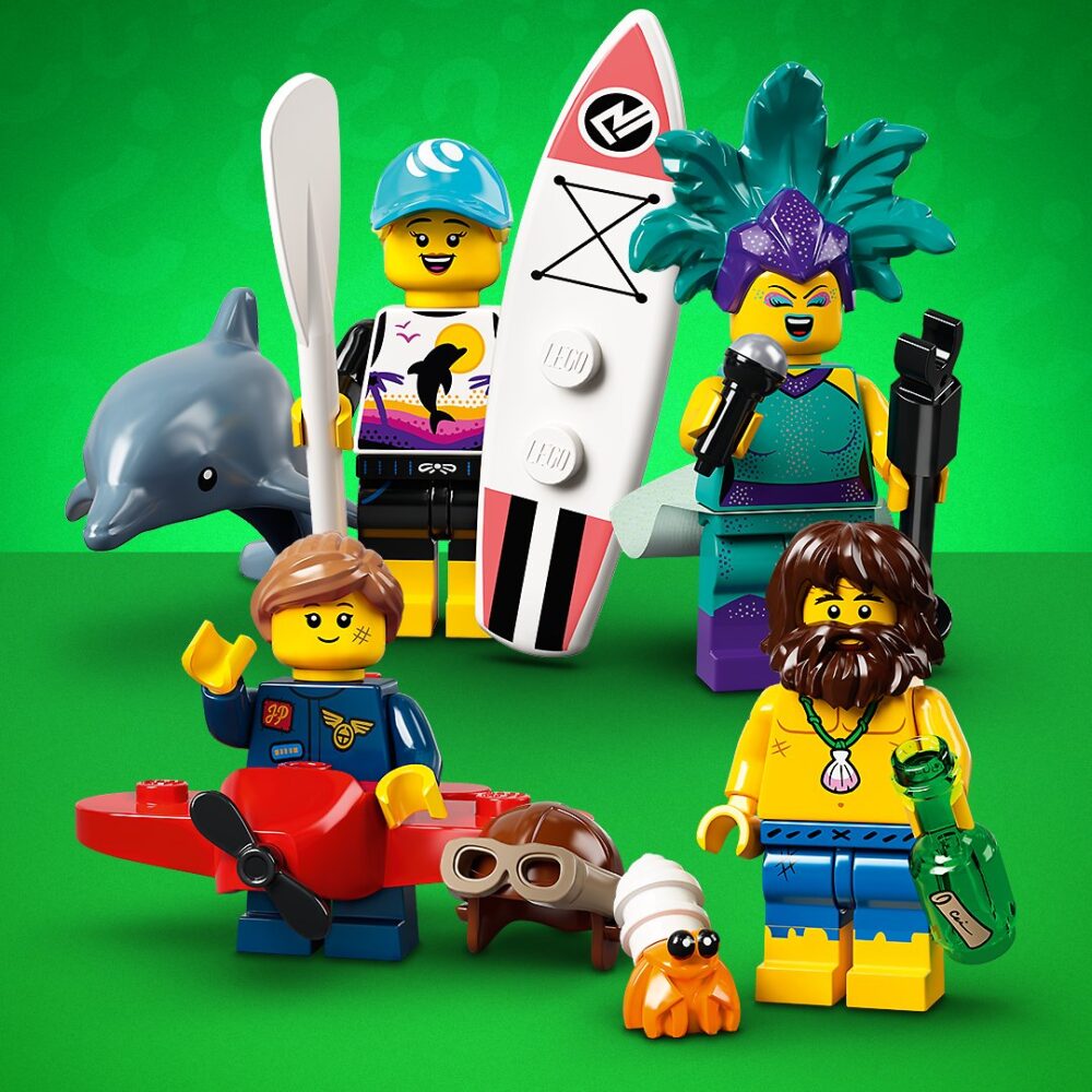 Lego 4x kleine Keule in dunkelbraun Neu für Minifiguren 
