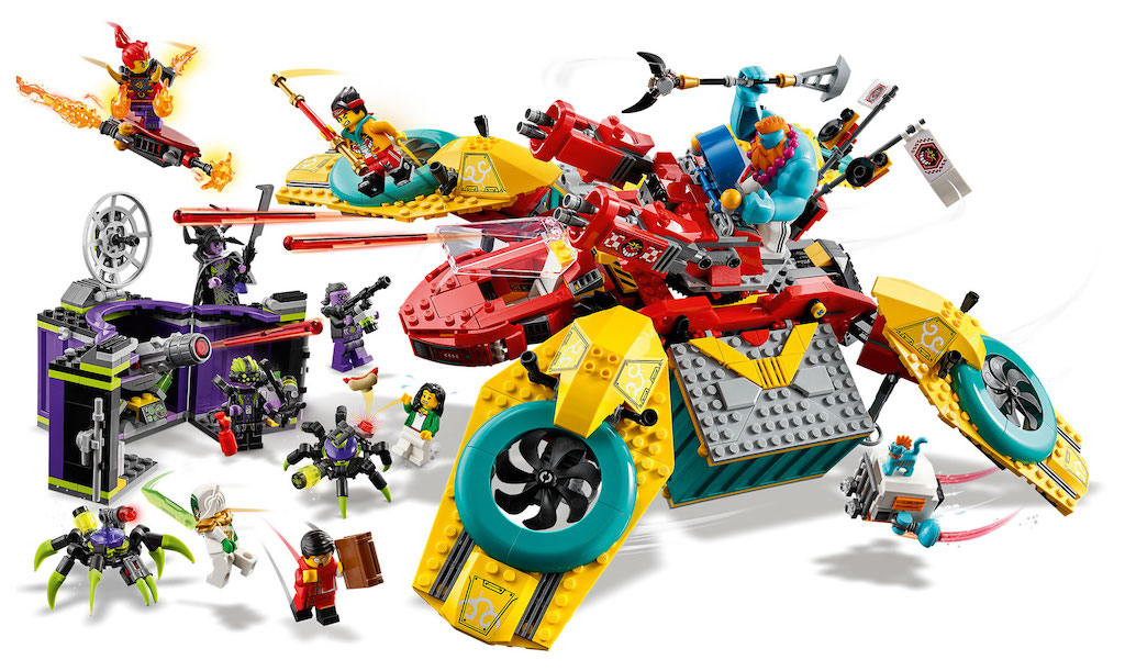 LEGO Monkie Kid 80023 Monkie Kids Hubschrauberdrohne