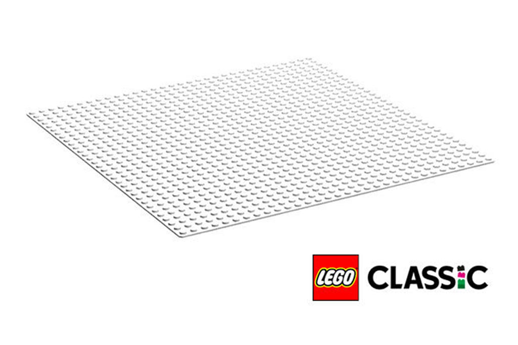 LEGO Classic 11010 Weiße Grundplatte