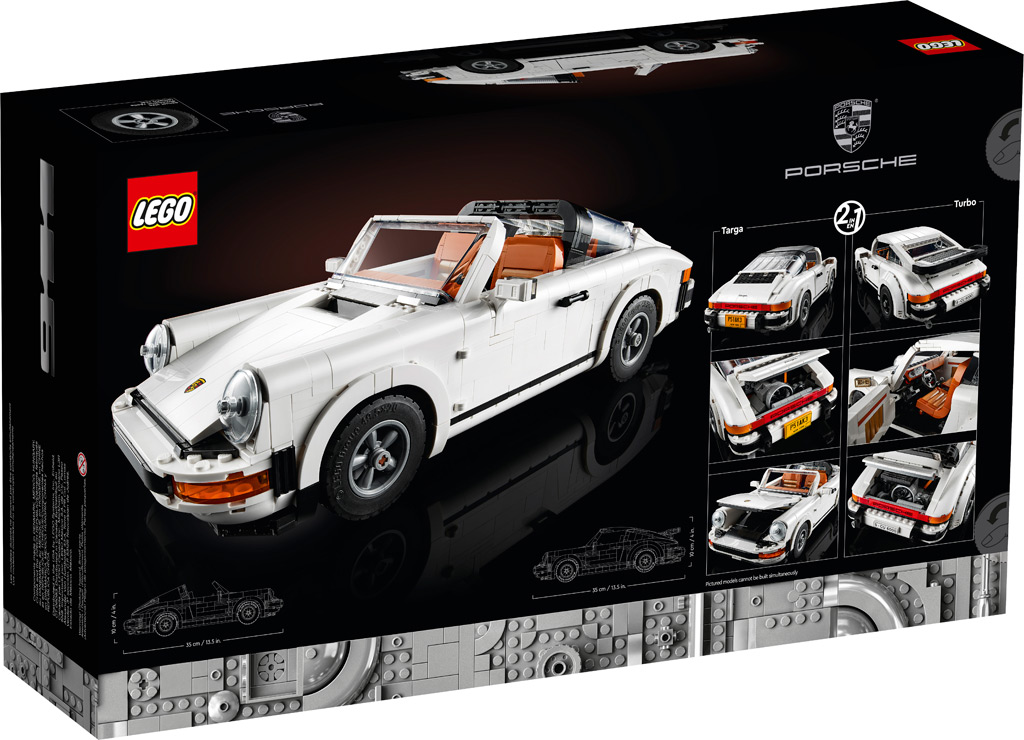 LEGO 18+ 10295 Porsche 911 Turbo und 911 Targa