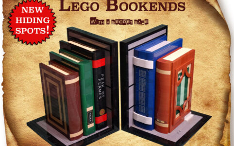 LEGO Ideas Bookends