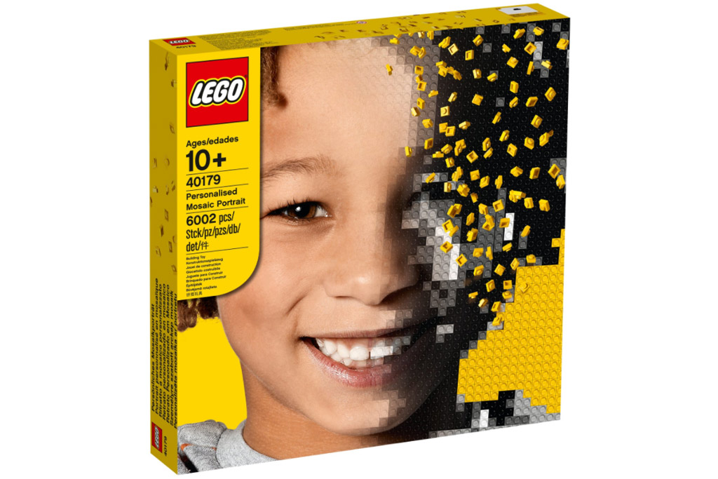 LEGO 40179 Personalisiertes Mosaik-Porträt