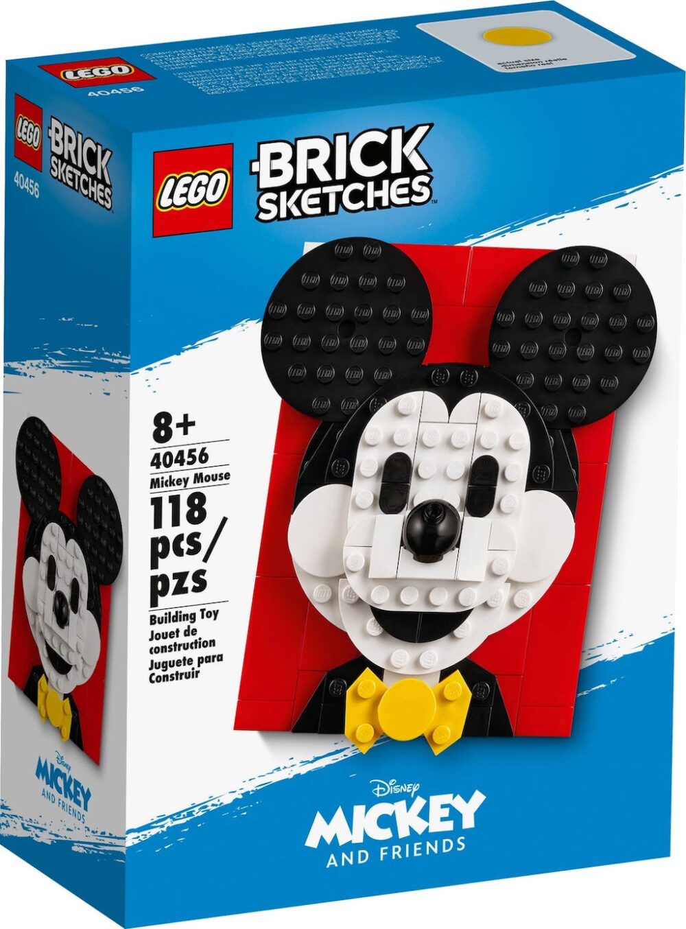 LEGO Brick Sketches 40456 Mickey Mouse