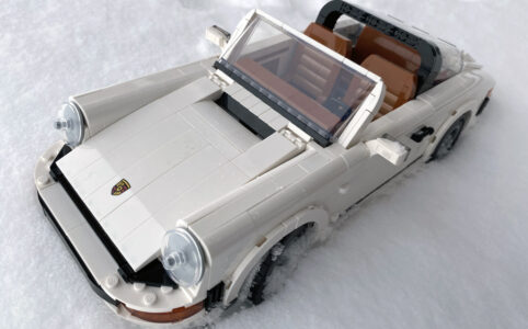 LEGO 10295 Porsche 911 Targa mit Winterreifen