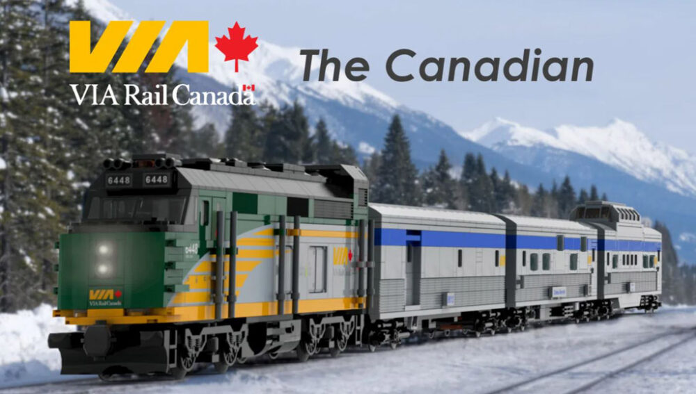 LEGO Ideas Via Rail Canada The Canadian Entwurf von NickLafreniere1