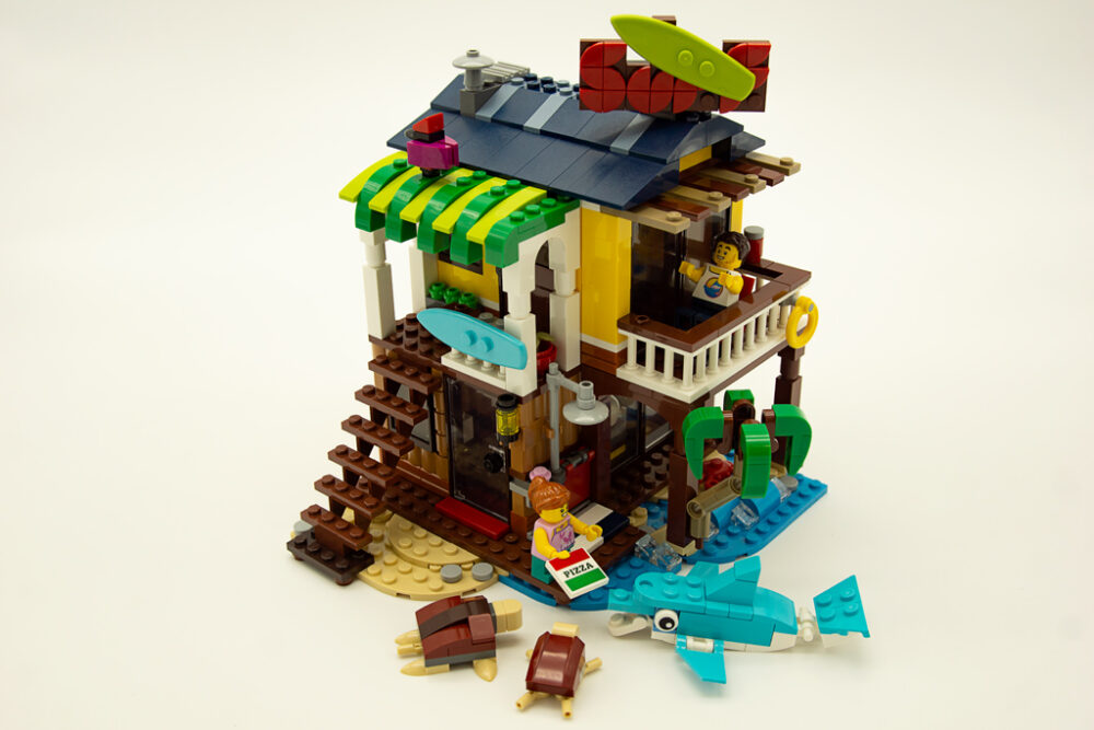 Das LEGO 31118 Surfer-Strandhaus. Sommerspaß zu verkaufen