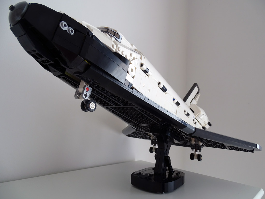 lego space shuttle discovery display