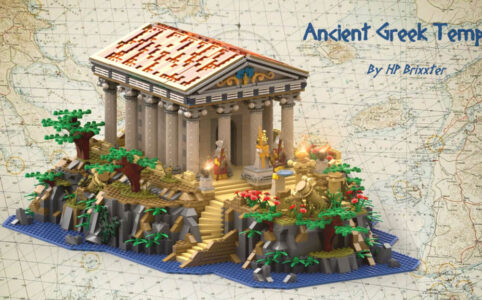 LEGO Ideas Ancient Greek Tempel
