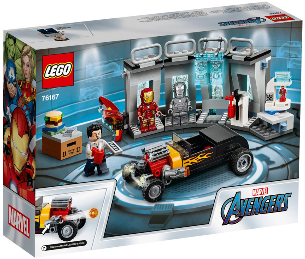 LEGO Marvel 76167 Avengers Iron Mans Arsenal