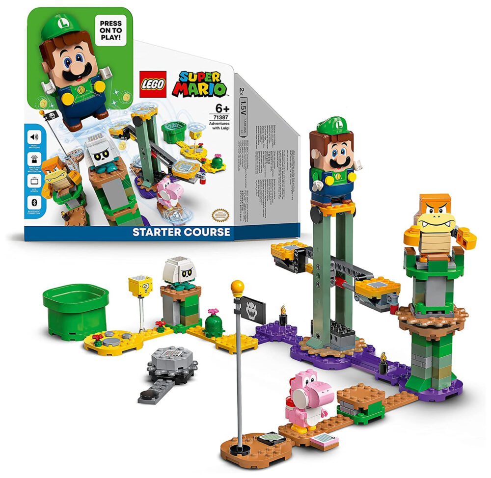 Mit LEGO Super Mario 71387 Abenteuer mit Luigi