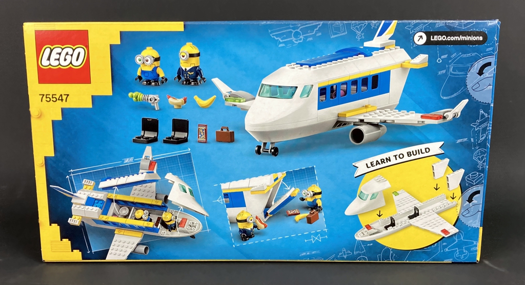 zusammengebaut Flugzeug | LEGO im Review 75547 Minions