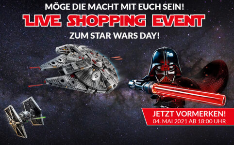 LEGO Live Shopping Event bei Alternate am Star Wars Tag