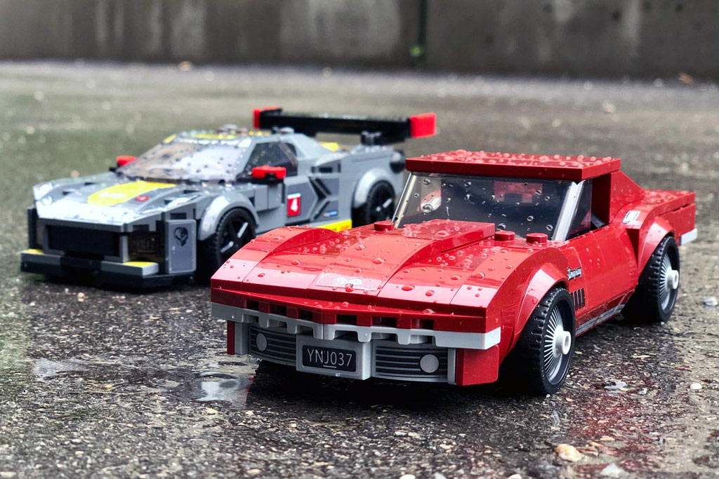 LEGO Speed Champions 76903 Chevrolet Corvette C8 R und 1968 Corvette
