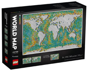 LEGO Art 31203 Weltkarte