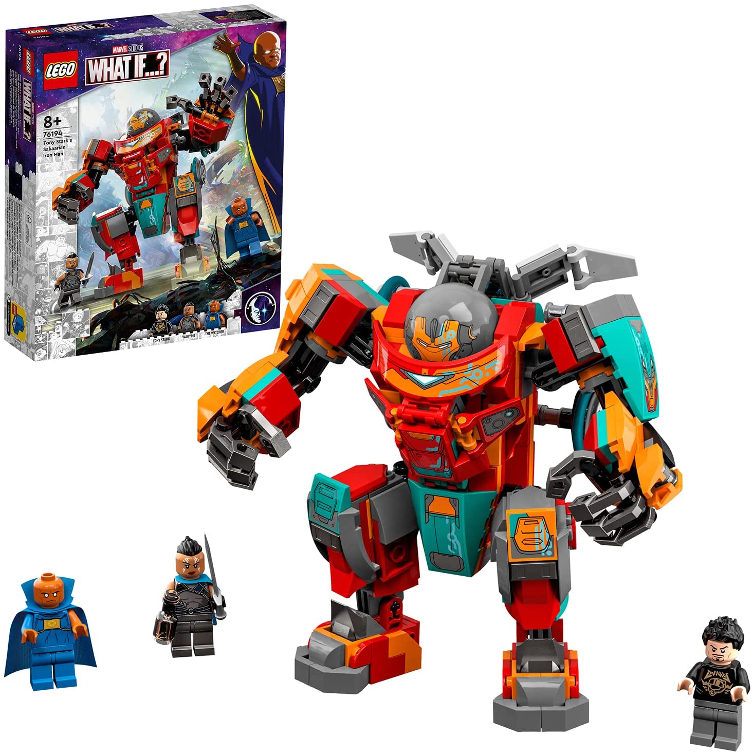 Lego Marvel What If 76194 Tony Starks Sakaarian Iron Man Erste