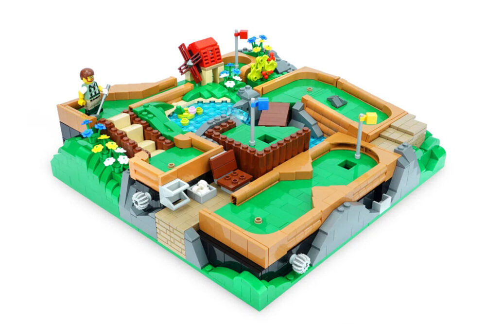 LEGO Ideas Funktionierende Minigolfanlage - voll bespielbar