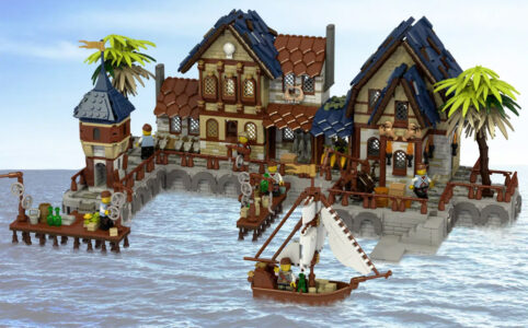 LEGO Ideas: Mittelalterlicher Hafen