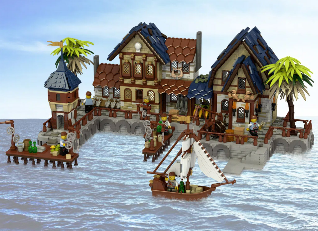 LEGO Ideas: Mittelalterlicher Hafen