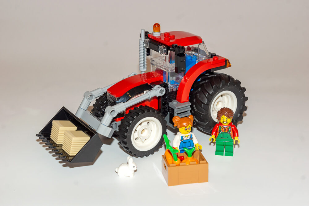 Farm versch Bauernhof Fahrzeug Traktor Farben- Trecker Lego Duplo 
