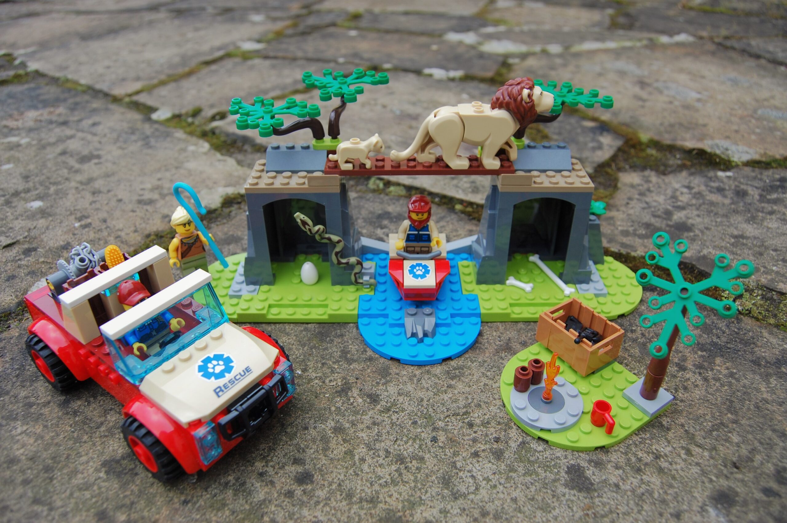 | City LEGO im 60301 Review zusammengebaut Tierrettungs-Geländewagen