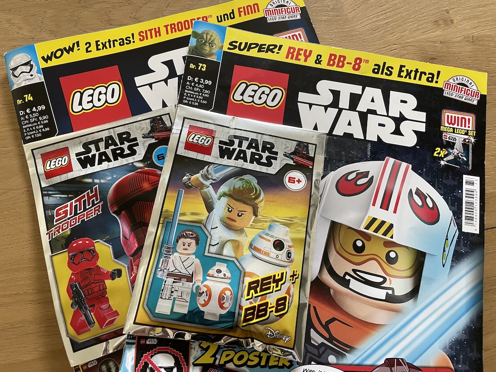 Polybag & Zubehör Wählen sie Ihre Ausgabe NEU&OVP LEGO Star Wars Magazine inkl 