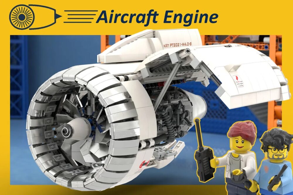 LEGO Ideas: Aicraft Engine Workshop