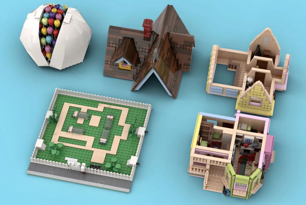 LEGO Ideas Carls House von Yang Yang Die Ebenen