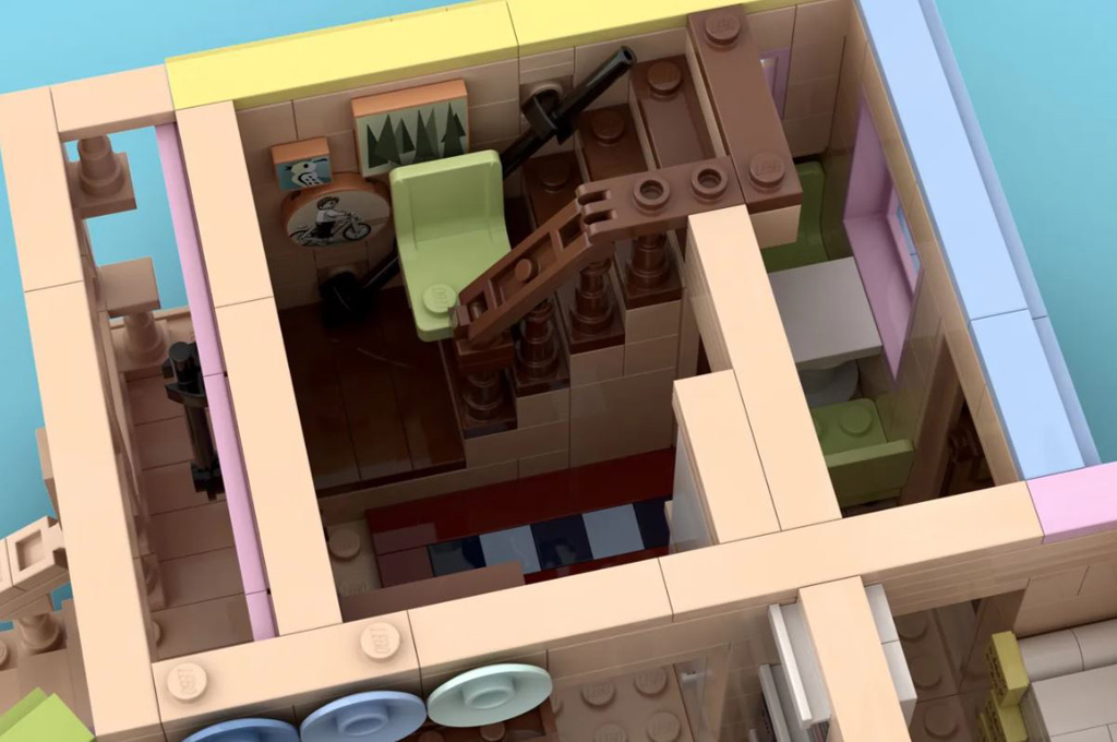 LEGO Ideas Carls House von Yang Yang Das Trappenhaus
