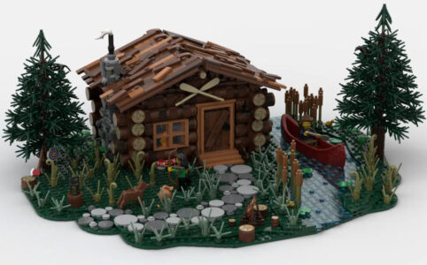 LEGO Ideas Blockhaus