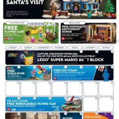 LEGO US Store Kalender Oktober 2021