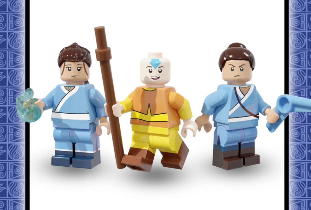 LEGO Ideas - Avatar: The last Airbender von ky-e Katara, Aang und Sokka